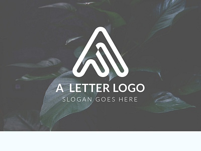 A  Letter logo