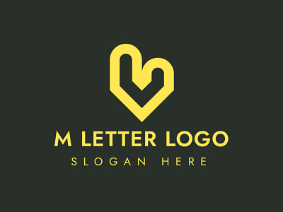 M letter logo branding creative design logo m letter logo minimal logo new design new logo vector logo