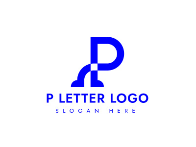 P Letter Logo branding creative design logo minimal logo new design new logo p letter logo