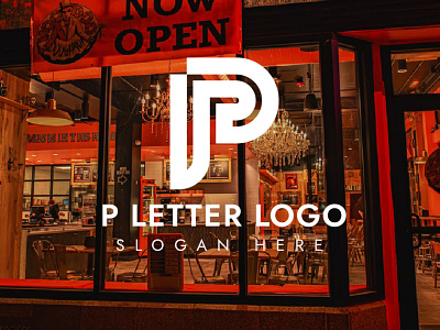 P Letter Logo branding creative design logo minimal logo new logo p letter logo vector