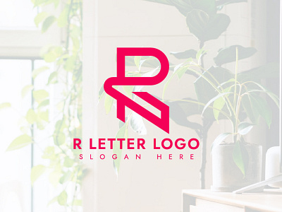 R Letter Logo branding creative design logo minimal logo r letter logo