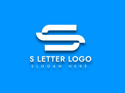 S Letter Logo branding creative design logo minimal logo new design new logo s letter logo s logo
