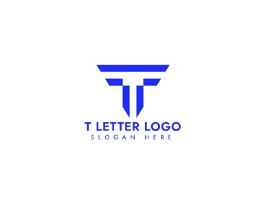 T Letter Logo branding creative design logo minimal logo new design new logo t letter logo