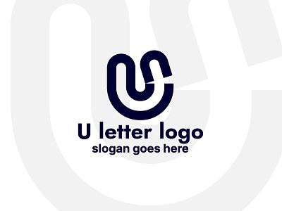 U letter logo branding creative design design icon logo minimal logo new design new logo u letter logo
