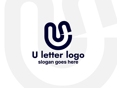 U letter logo