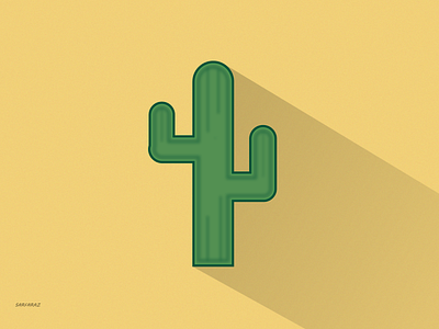 Cactus adobe illustrator art artwork cactus cactus illustration desert digital art illustration minimal minimalism pastel color simple vector