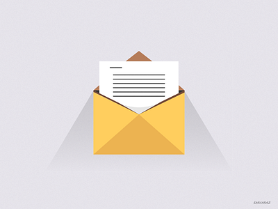 Mail Alert adobe illustrator design digital art dribbble envelope icon design iconography illustration letter mail minimalism ui ux vector
