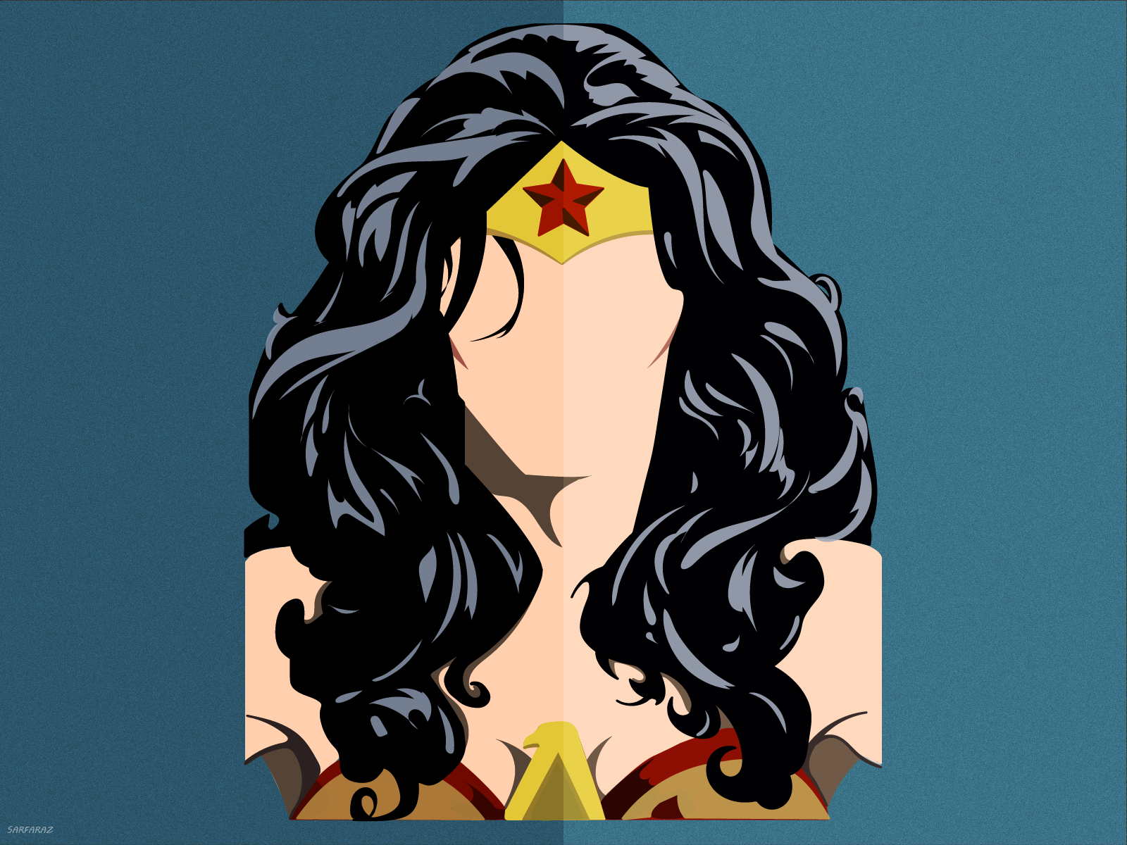 Wonder Woman by Sarfaraz Suleman on Dribbble