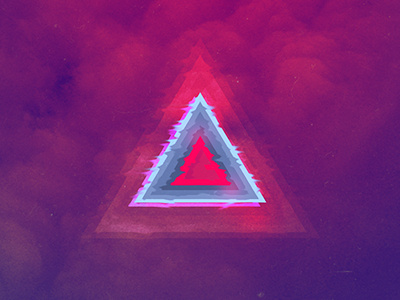 Experimental | I color geometric shape triangle