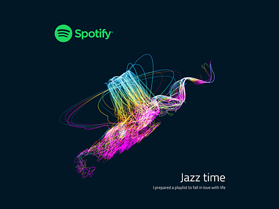 Spotify Playlist Cover | Jazz Time