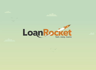 Loan Rocket animation brand design brand identity branding agency cartoon design design art illustraion illustration logo