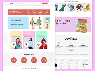 Ecommerce Shopping Landing Page