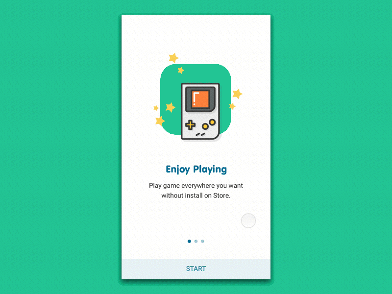 Zing Play - Onboarding Screens Animated version animation gif intro ios mobile app onboarding ui ux