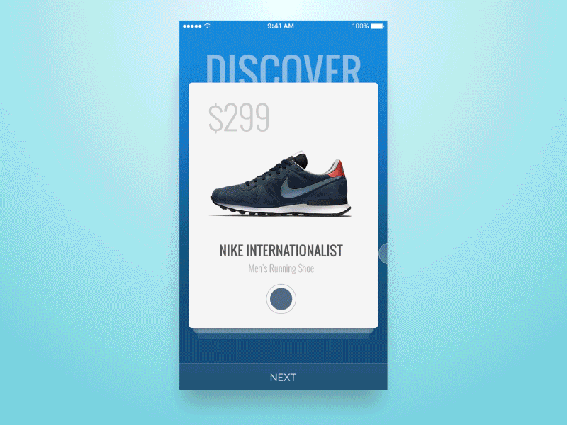 Shopping Onboarding concept