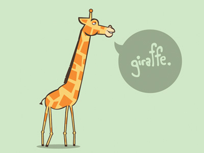 Giraffe Logo 3 character giraffe micahburger micahmicahdesign vector