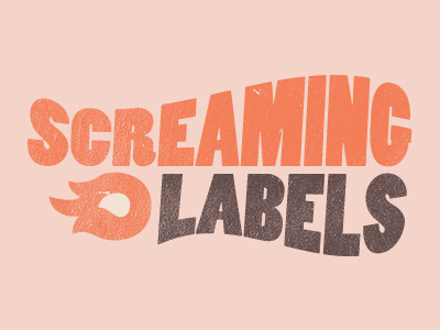 Screaming Labels Logo micahburger logo screaming labels typography