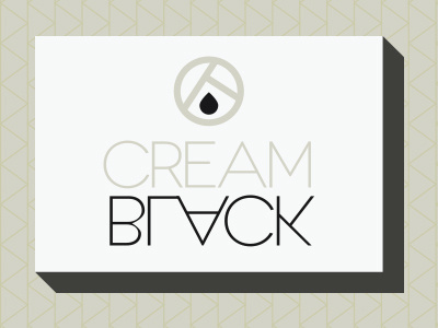 Cream logo concept black cream drip fashion high end icon illustration logo micahburger nyc