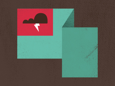 Storm Flag Illustration black cloud flag illustration micahburger storm