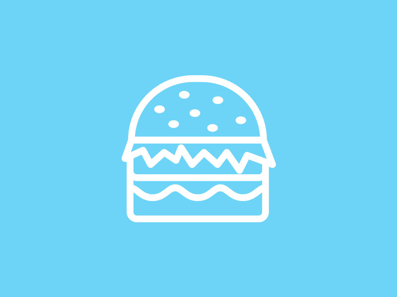 Hamburger - exploring textures *gif gif glitch hamburger illustration micahburger photoshop textures vector