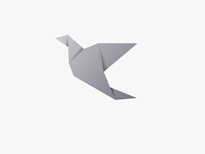 Bird bird design illustration origami vector