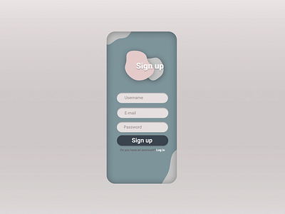 Daily Ui challenge #001-Sign Up app art branding dailyui dailyui 001 dailyui dailyui001 dailyuichallenge design graphic design icon illustration illustrator logo minimal mobile ui ux website