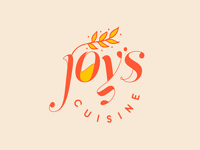 Joy's Cuisine branding logo