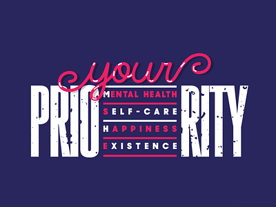 Your Priority typography