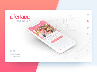 Ofertapp - Mobile UI app clean design interface mobile ui ux