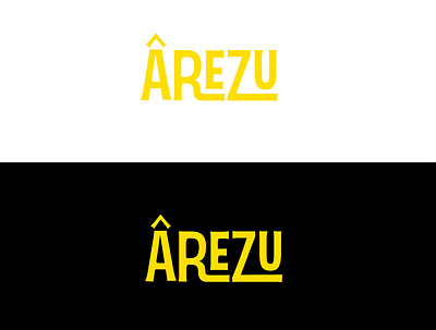 arezu / logo design beatuful design brand design brand identity branding flat graphic design logo design logo design concept typography vector