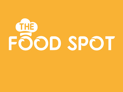 THe food spot logo background art beatuful design brand design brand identity branding flat graphic design illustrator logo design logo design concept