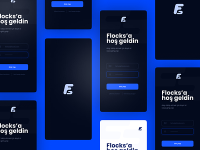 2020 Flocks Mobile App UI/UX Design app application branding flat graphic design logo minimal mobile mobile app news app newspaper ui ux visual web