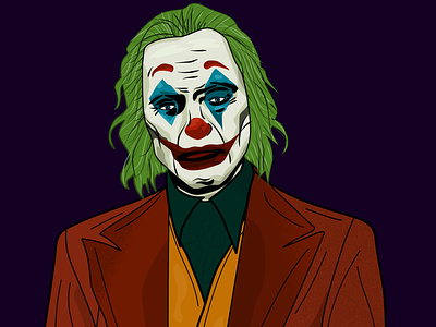 The Joker batman illustration illustrator joker movie vector