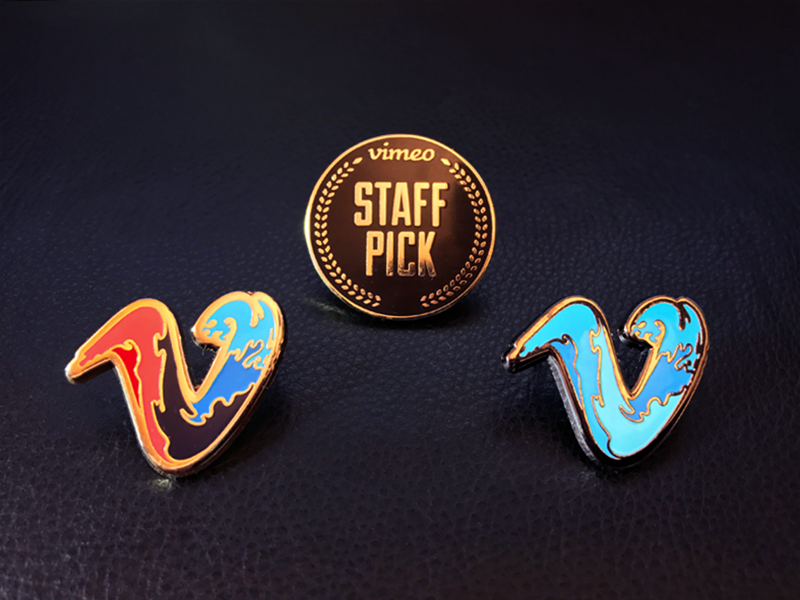 Vimeo Pin Swag