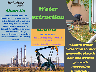 Contact Us For Water Extraction Services water extraction