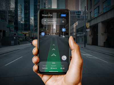 "Navigator" Mode for Taxi App
