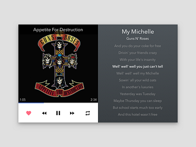 Music Player ui