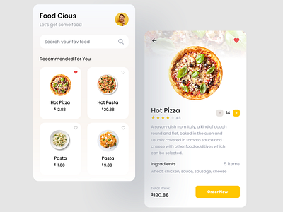 Food UI Design