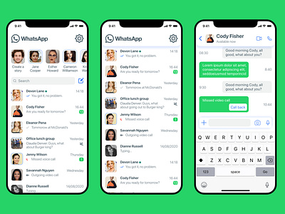 Whatsapp redesign