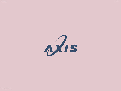 Rocketship Logo - Axis branding dailylogochallenge design logo minimal typography wordmark