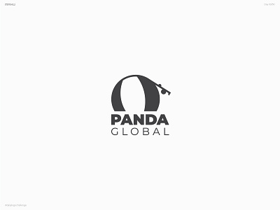 Panda Logo - Panda Global branding dailylogochallenge design logo