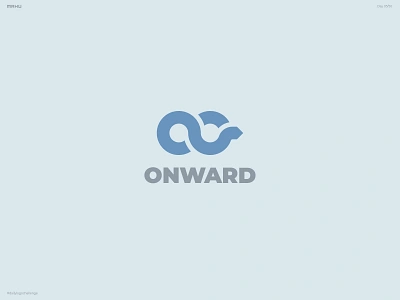 Driverless Car Logo - Onward branding dailylogochallenge design logo