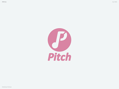 Streaming Music Startup Logo - Pitch branding dailylogochallenge design logo