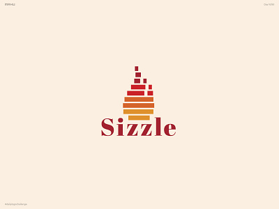 Flame Logo - Sizzle branding dailylogochallenge design logo