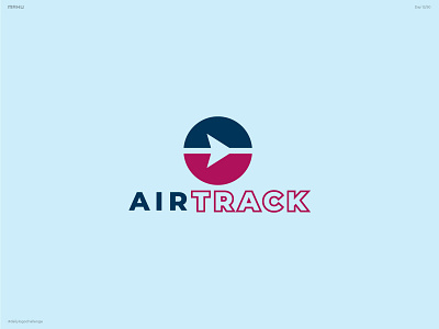 Airline Logo - Airtrack branding dailylogochallenge design logo