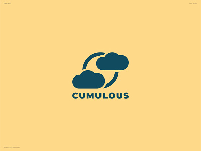 Cloud Computing Logo - Cumulous branding dailylogochallenge design logo