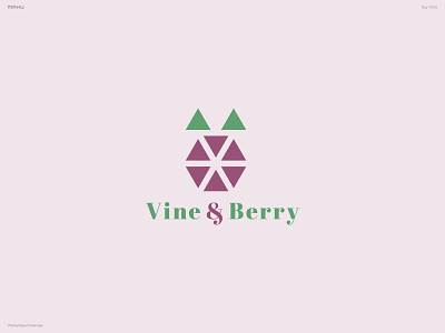 Geometric Logo - Vine & Berry