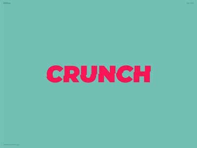 Granola Company Logo - Crunch branding dailylogochallenge design logo