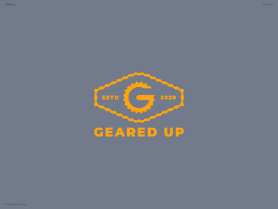 Bicycle Shop Logo - Geared Up branding dailylogochallenge design logo