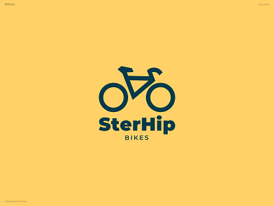 Bicycle Shop Logo - SterHip Bikes branding dailylogochallenge design logo