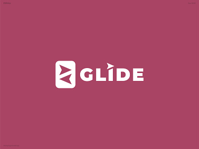 Paper Airplane Logo - Glide